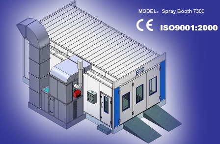 spay booth 7300  Made in Korea